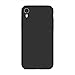 DTTO Compatible with iPhone XR Case, [Romance Series] Silicone Case with Hybrid Protection for iPhone XR 6.1 Inch - Black