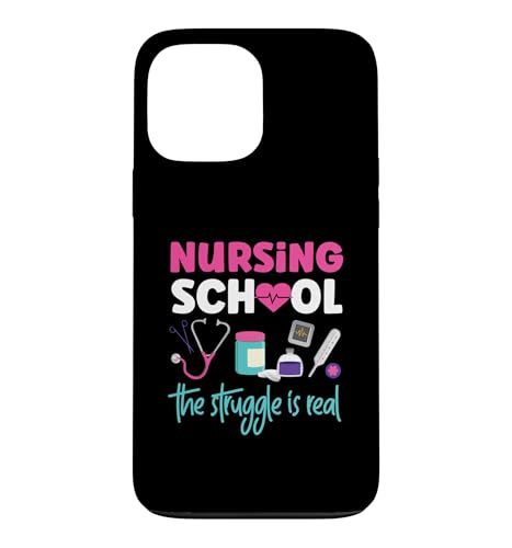 Nursing School Struggle Design For A Nursing Student Case for iPhone 13 Pro Max