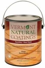 Vermont Natural Coatings PolyWhey FLOOR FINISH Semi-gloss Gallon