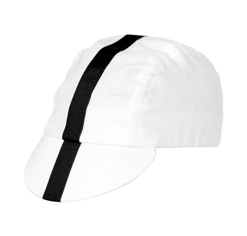 Pace Classic Cycling Cap (White with Black)