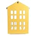 HENGSHENG wishacc Key Holder Wood Wall Mounted.Mail, Letter Holder, Key Rack Organizer for Entryway, Kitchen, Office (Deep Mustard Yellow)