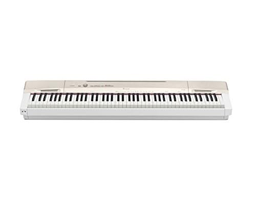 Casio Privia PX-160 Digital Piano Champagne Gold Bundle with CS-67 Stand,  SP-33 Pedal, Furniture Bench, Inst