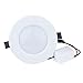LEMONBEST Dimmable LED Ceiling light 7W Round Recessed LED downlight for Ceiling Indoor Cool white