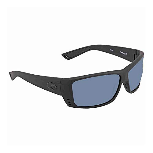 Costa Del Mar Cat Cay Sunglasses, Blackout, Gray 580 Plastic Lens