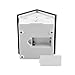 Smarlance Ultrasonic Outdoor Dog Bark Controller Anti-Barking Device Sonic Bark Deterrents Training Tool, Safe for Dogs, Pets and Human, Birdhouse Shape up to 50 Feet Range, Hanging or Mounting