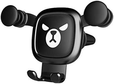 YUN MY GIRL Car mobile phone mobile bracket creative buckle type gravity induction car with multi-function air outlet GPS navigation support frame (Color : C-style)