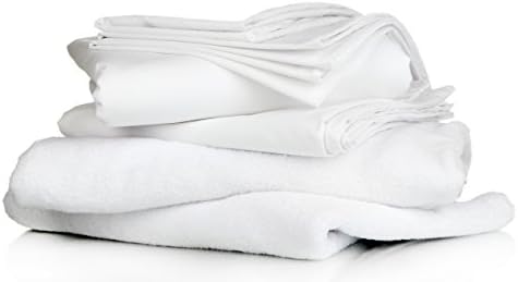 ORGANIC TENDRIL 100% Premium HOTEL LIKE Quality ORGANIC Cotton Made In India Sheet Set 800 TC Fits Up to 15 Inches Deep Pocket Solid (King, White)