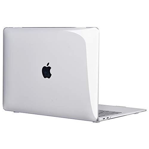 TECOOL-MacBook-Air-13-inch-Case-Cover-2020-2019-2018-Model-A2337-M1A2179A1932-Plastic-Hard-Shell-Protective-Cover-Case-and-EU-Keyboard-Cover-for-Apple-MacBook-Air-133-Touch-ID-Crystal-Clear