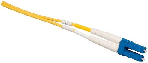 Allen Tel GBLCC-D1-03 Fiber Optic Cable Assembly Patch Cord, LC To SC, Duplex Cable, Singlemode Fiber, 3-Meter Length, Yellow Jacket