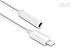 PhoneStar Lightning to 3.5 mm Headphone Jack Adapter iPhone 7, 7 Plus Connector to 3.5mm AUX Female Audio Jack Earphone Extender in white