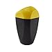 Yolu Car Trash Can, Mini Auto Garbage Can Automotive Waste Storage Storage Debris Barrels with Lid, Yellow, Cute Vehicle Trash Bins Common Use for Car, Home, Office, Bathroom, Kitchen, Living Room,etc