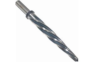 YUEWO 5/8" Bridge Construction Drill Set - Tapered Alignment Reamers with Spiral Flute, M2 HSS for Metal, Includes Drill Bit and Chuck