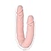 Utimi Double Dong Double Sided Dildo Silicone Dildo 15.7 Inches