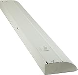 GE 36 Inch Premium Front Phase LED Under Cabinet Light Fixture, Direct Wire, In-Wall Dimmer Compatible, 3000K Bright White, Steel Housing, 1366 Lumens, 29434