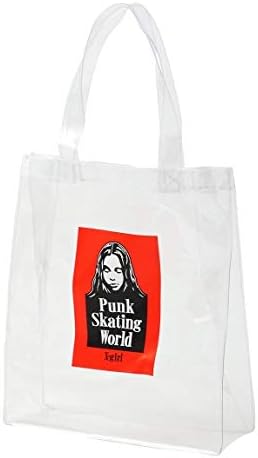 Amazon X Girl エックスガール Face Clear Tote Bag クリア One Size X Girl エックスガール トートバッグ