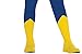 Rubies Adult Forum Hero Boot-Tops, Yellow, Large
