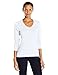 Hanes Originals Women’s Long Sleeve Cotton V-Neck T-Shirt, Lightweight V-Neck Tee, Modern Fit