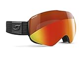 Julbo Skydome Photochromic Snow Goggles Lightweight Ultra Wide Panoramic Lens - Snow Tiger - Black