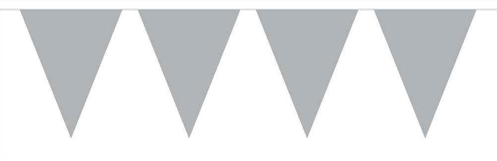 Creative Folat - Silver Color Garland For Party Decoration - 10 meters