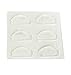 AM Landen 1.3mm 3 Pairs Transparent Non-slip Silicone Nose Pads Eyeglass Nose Pad