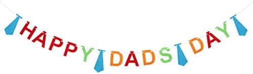 Bestoyard父の日デコレーションhappy 限定タイムセール Dads Day Greetingsバナー ガーランド父の日のパーティーsupplies