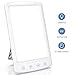 LITOM Light Therapy Lamp, 10000 Lux UV-free LED White Therapy Light with Adjustable Brightness and Color Temperature, 4 Timer Settings, Memory Function, USB Powered for Home or Office