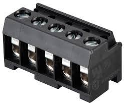 31007105 5 Position Header-Pluggable Terminal Block 5mm Spacing (5 pieces)