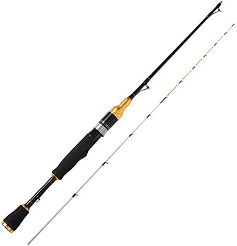 weiwei 2 Sections Lightweight Raft Boat Fishing Rod Titanium Tip Fiberglass Fishing Pole Fishing Rod
