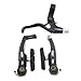 Tektro 930AL BMX Brake Set w/313 Levers Rear, 95mm Arm Black