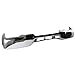 Titanium Plus Autoparts 2007-2013 Compatible With Tundra Rear Bumper Face Bar TO1102244 CHROME
