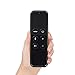 SIKAI Transparent Remote Case for Apple TV 4th Generation Remote Cover [Anti-Dust Plug] [Shockproof] Remote Sleeve for Apple TV 4th Gen Siri Remote Controller (TPU Black)