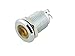 Alpinetech 12mm Amber 12V LED Metal Indicator Pilot Custom Dash Light Lamp