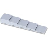 5-Step Calibration Block Step Wedge UT Block #1018, 0.100''-0.500'' | 1018 steel with 0.100'' 0.200'' 0.300'' 0.400'' 0.500'' steps for ultrasonic thickness gauge calibration in NDT