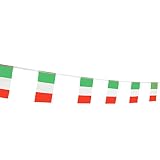 TSMD Italy Flag, 100 Feet Italian Flag National Country World Flags Banner,Party Decorations for Grand Opening,Olympics,World Cup,School Sports Events,Bar,International Festival(8.2" x 5.5''