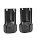 Bonadget 2Pack 12V RW9300 Replacement Battery for Rockwell 12V Battery WA3503 WA3504 WA3505 RK2515K2 RK2514K2 Crodless Tools