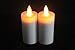 Calm-life Classic Pillar Real Flame-effect Flameless LED Candles 1.5