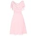 Aniywn Women Formal Wedding Bridesmaid Dress Plus Size High-Waist Party Ball Prom Gown Cocktail Dress