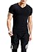 Lavento Men's Compression Shirts Cool Dry Short-Sleeve Workout Undershirts
