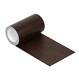 Azobur Leather Repair Tape Patch Leather Adhesive for Sofas, Car Seats, Handbags, Jackets,First Aid Patch (Brown Leather)