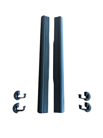 Adapter for Stokke Tripp Trapp High Chair and Trofast Mesh Basket with Stoppers (Black)