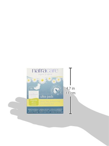 Natracare Natural Ultra Pads with Wings, Regular,  14 Count Boxes
