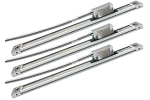 Ditron Magnetic Scale 320mm/12'' Encoder 5um EIA-422 Output High Accuracy DIY OEM Customized Size Sensor,IP67 Water-Proof for DRO Tools Lathe Milling Bridgeport Knee Milling Drill Machine