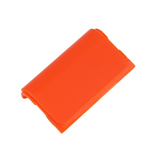 ElementDigital 15Pcs PS4 Replacement Shell Full Buttons, Thumbsticks Thumb Grip + D-pad For Sony Playstation 4 Controller (Orange)