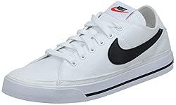 Nike Men's Court Legacy CNVS Gymnastics Shoe, White