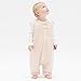Tealbee Baby: Softest Bamboo Sleep Suit with Feet for Walking Toddlers - Safest Sleeping Sack for Babies (12M-2T, Peach/Yellow)