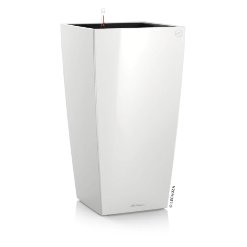 LECHUZA CUBICO Premium 40 white high gloss 18191