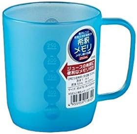 Amazon Co Jp マグカップ ポリプロピレン製 希釈目盛り付 ブルー 容量３３０ｍｌ 希釈メモリマグ ホビー 通販