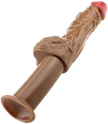 Lifelike Silicone Dî'ldɔ with Suction Cup for Women Massage Wand Oversized Beginners (Color : Brown)