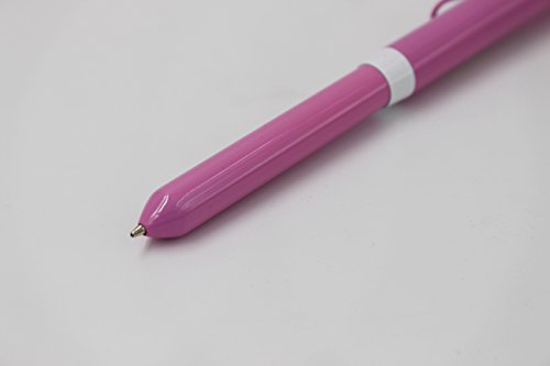 Newest Fan pen mini fan with metal ballpoint pens Multi-function electronic pen Multifunction Metal pens for office and students (Pink)