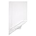 Chakir Turkish Linens Dobby Border Turkish Cotton Luxury Hotel & Spa Towels (Bath Mat-Set of 2, White)